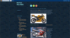 Desktop Screenshot of motos-veloses.blogspot.com