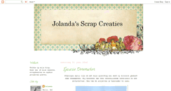 Desktop Screenshot of jolandascrapscreaties.blogspot.com