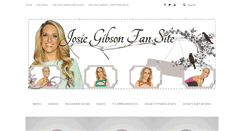 Desktop Screenshot of josiegibsonfansite.blogspot.com