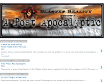 Tablet Screenshot of blastedreality.blogspot.com