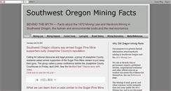 Desktop Screenshot of mininginsworegon.blogspot.com