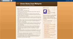 Desktop Screenshot of environmentmalaysia.blogspot.com