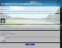 Tablet Screenshot of maskedtarot.blogspot.com