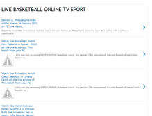 Tablet Screenshot of livebasketballonlinetvsport.blogspot.com