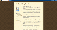 Desktop Screenshot of fathermichaelsepp.blogspot.com