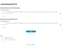 Tablet Screenshot of aaaaaaaaaaalice.blogspot.com