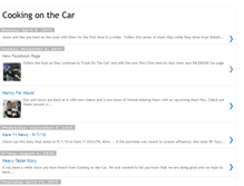 Tablet Screenshot of cookingonthecar.blogspot.com