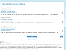 Tablet Screenshot of fredwiddowson.blogspot.com