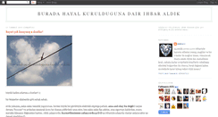 Desktop Screenshot of buradahayalkuruldugunadairihbaraldik.blogspot.com