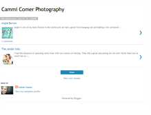 Tablet Screenshot of cammiphotography.blogspot.com