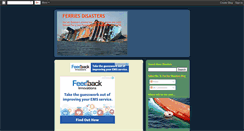 Desktop Screenshot of ferriesdisasters.blogspot.com
