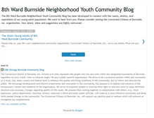 Tablet Screenshot of burnsideyouthcommunityblog.blogspot.com