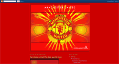 Desktop Screenshot of manchesterunitedweb.blogspot.com