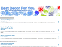 Tablet Screenshot of bestdecorating4you.blogspot.com