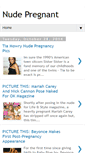 Mobile Screenshot of nudepregnant.blogspot.com