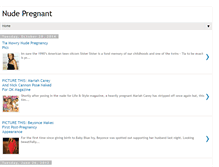Tablet Screenshot of nudepregnant.blogspot.com