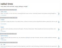 Tablet Screenshot of nakkaltimes.blogspot.com