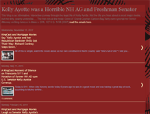 Tablet Screenshot of kellyayottesenate.blogspot.com