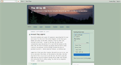 Desktop Screenshot of 48by48.blogspot.com