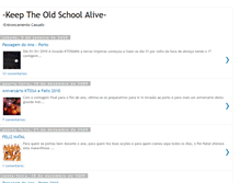 Tablet Screenshot of keeptheoldschoolalive.blogspot.com