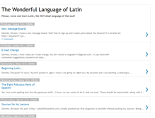 Tablet Screenshot of learnlatin.blogspot.com