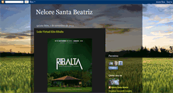 Desktop Screenshot of neloresantabeatriz.blogspot.com