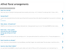 Tablet Screenshot of alfred-floral-arrangements.blogspot.com