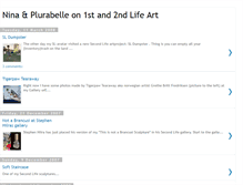 Tablet Screenshot of pluraonart.blogspot.com
