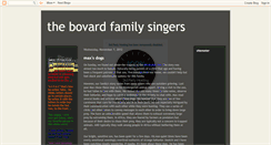 Desktop Screenshot of bovardfamilysingers.blogspot.com