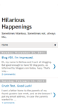Mobile Screenshot of myhilarioushappenings.blogspot.com