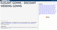 Desktop Screenshot of elegantgowns.blogspot.com