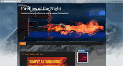 Desktop Screenshot of firefliesofthenight.blogspot.com