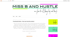 Desktop Screenshot of missbandhustle.blogspot.com