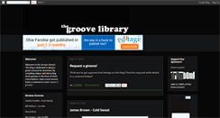 Desktop Screenshot of groovelibrary.blogspot.com