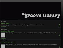 Tablet Screenshot of groovelibrary.blogspot.com