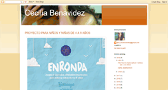 Desktop Screenshot of ceciliabenavidez.blogspot.com