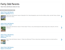 Tablet Screenshot of fairlyoddparentsonline.blogspot.com