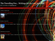 Tablet Screenshot of melodystravellingpen.blogspot.com