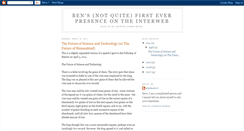 Desktop Screenshot of ben-bradley.blogspot.com