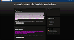 Desktop Screenshot of mundodaescola15.blogspot.com