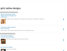 Tablet Screenshot of girlstattoodesignsei.blogspot.com