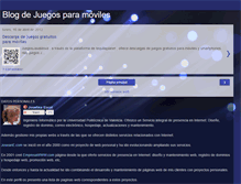 Tablet Screenshot of juegosjavamovil.blogspot.com