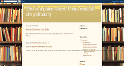 Desktop Screenshot of golmaal3lyrics.blogspot.com