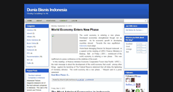 Desktop Screenshot of duniabisnisindonesia.blogspot.com