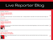 Tablet Screenshot of live-reporter.blogspot.com