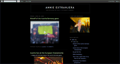 Desktop Screenshot of annieextranjera.blogspot.com