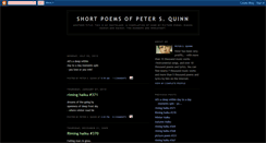 Desktop Screenshot of petersquinn.blogspot.com