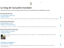 Tablet Screenshot of leblogdelactualitemondiale.blogspot.com