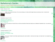 Tablet Screenshot of belladonnasgarden.blogspot.com