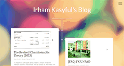 Desktop Screenshot of irhamkasyful.blogspot.com